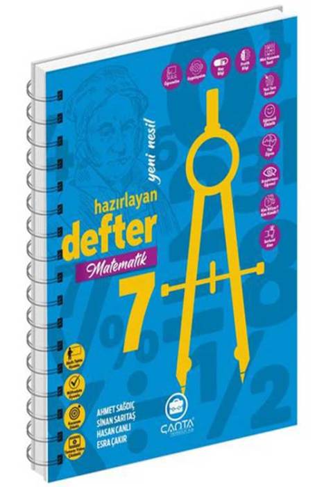 7. Sınıf Matematik Okula Yardımcı Hazırlayan Defter Çanta Yayınları
