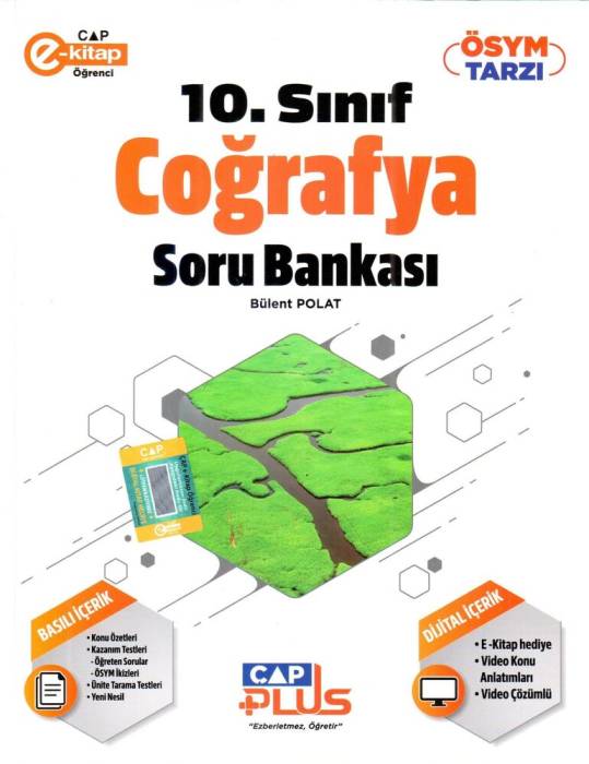 Çap 10. Sınıf Anadolu Coğrafya Soru Bankası Çap Yayınları