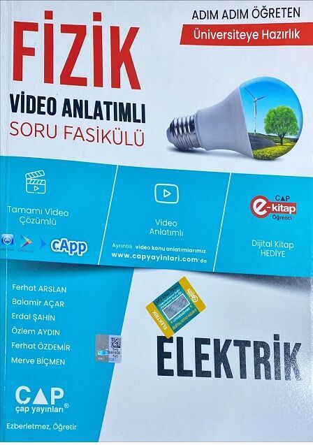 Çap Fizik Elektrik Konu Anlatımlı Soru Bankası Çap Yayınları