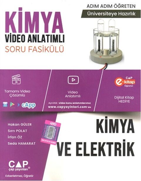 Çap Kimya ve Elektrik Konu Anlatımlı Soru Bankası Çap Yayınları