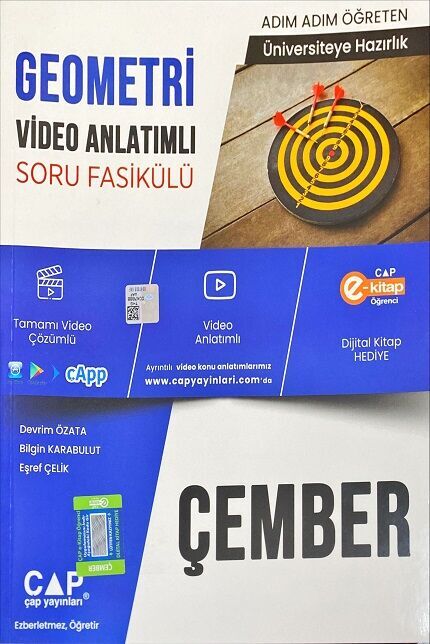 Çap Üniversiteye Hazırlık Geometri Çember Çap Yayınları