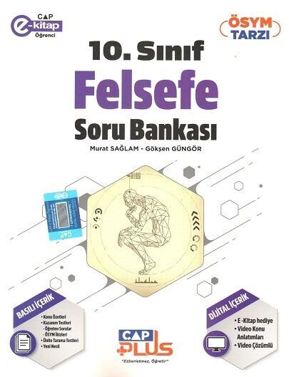 Çap 10. Sınıf Anadolu Felsefe Soru Bankası Çap Yayınları 