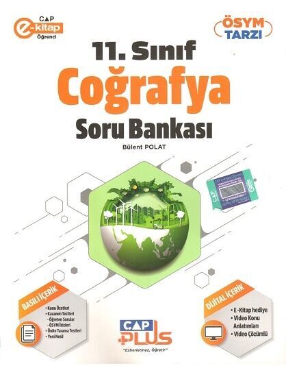 Çap 11. Sınıf Anadolu Coğrafya Soru Bankası Çap Yayınları