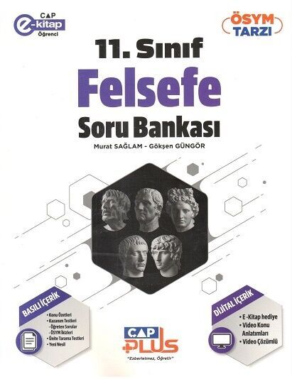 Çap 11. Sınıf Anadolu Felsefe Plus Soru Bankası Çap Yayınları 