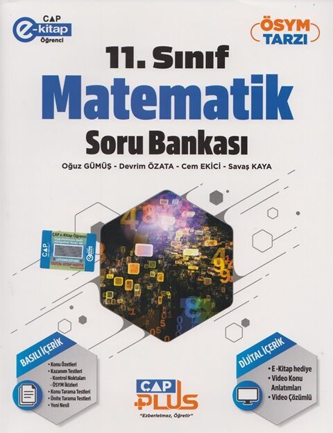 Çap Yayınları 11. Sınıf Matematik Soru Bankası