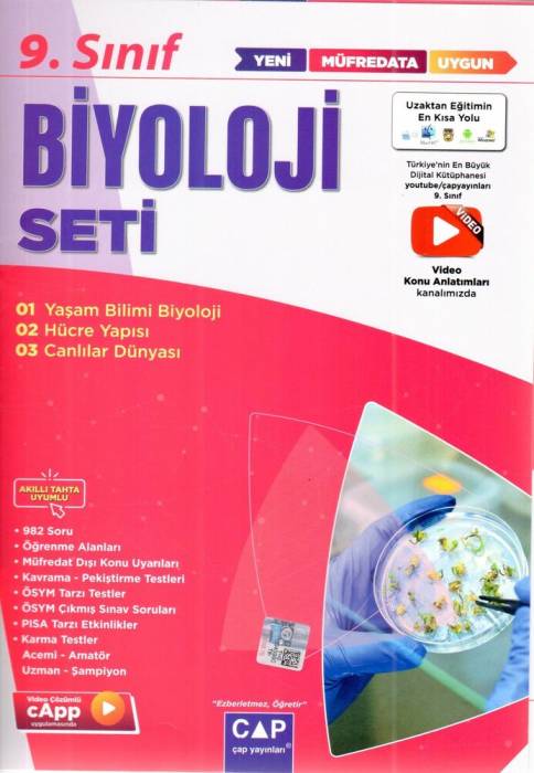 Çap Yayınları 9. Sınıf Biyoloji Anadolu Seti