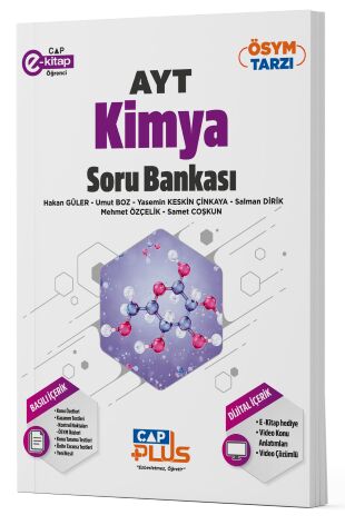 Çap AYT Kimya Plus Soru Bankası Çap Yayınları