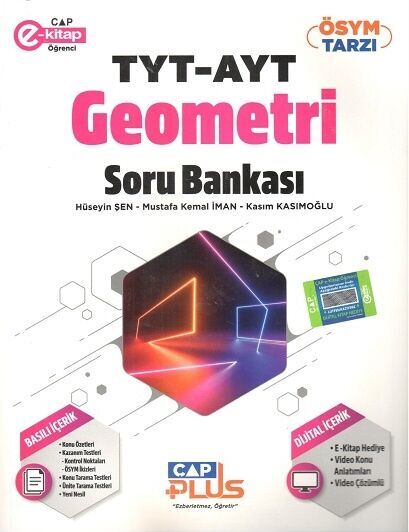 Çap TYT AYT Geometri Plus Soru Bankası Çap Yayınları