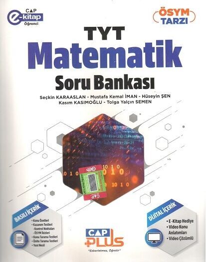 Çap TYT Matematik Soru Bankası Çap Yayınları 