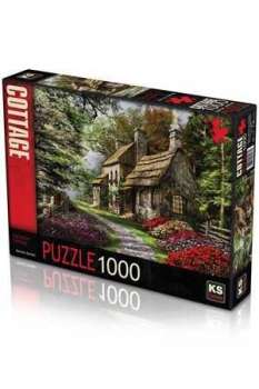 Carnation Cottage 1000 Parça Puzzle 11261 KS Games - Thumbnail