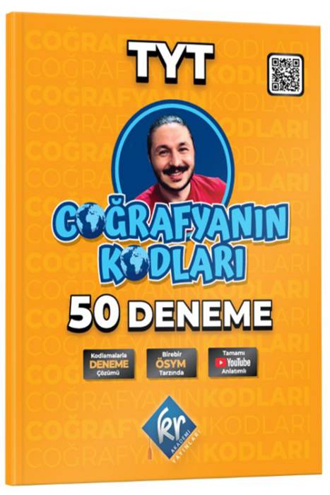 Coğrafyanın Kodları TYT Coğrafya Çözümlü 50 Deneme Kr Akademi Yayınları