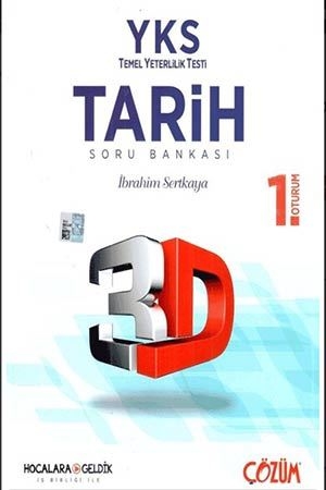 Çözüm YKS TYT 1. Oturum 3D Tarih Soru Bankası Çözüm Yayınları