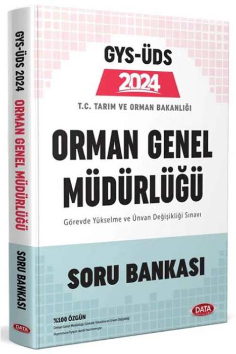2024 OGM Orman Genel Müdürlüğü Soru Bankası Data Yayınları