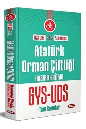 Data 2021 GYS UDS Atatürk Orman Çiftliği Hazırlık Kitabı Görevde Yükselme Data Yayınları