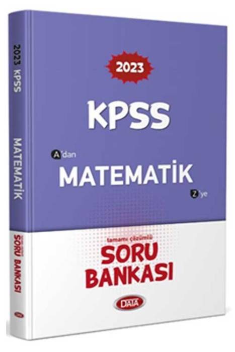 2023 KPSS Matematik Soru Bankası Data Yayınları