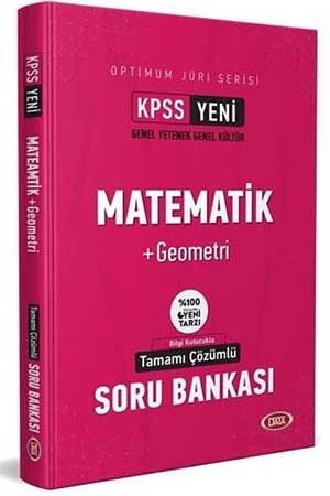 Data 2021 KPSS Optimum Jüri Serisi Matematik Geometri Çözümlü Soru Bankası Data Yayınları