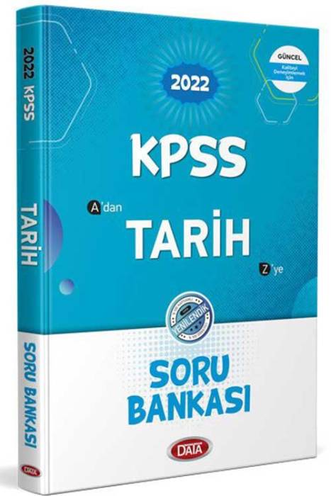 Data 2022 KPSS Tarih Soru Bankası Çözümlü Data Yayınları