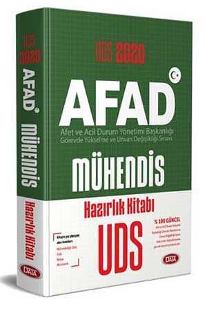 Data AFAD Mühendis UDS Hazırlık Kitabı Data Yayınları