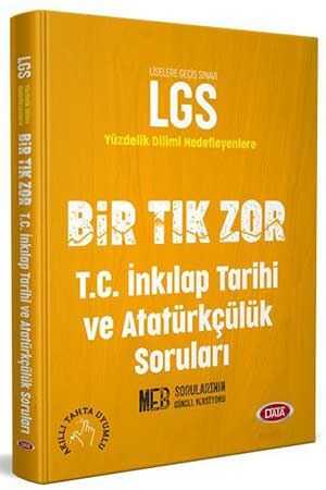 Data LGS Bir Tık Zor T.C. İnkılap Tarihi ve Atatürkçülük Soruları Data Yayınları