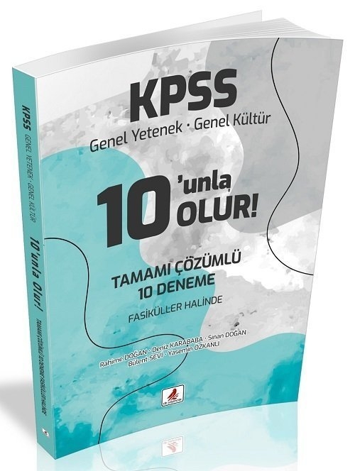 DB 2021 KPSS Genel Yetenek Genel Kültür 10 unla Olur 10 Deneme Çözümlü DB Yayıncılık