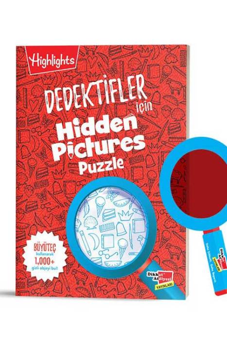 Dedektifler İçin Hidden Pictures Puzzle Dikkat Atolyesi Yayınları