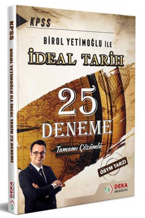 Deka 2022 KPSS İdeal Tarih 25 Deneme Çözümlü Deka Yayınları