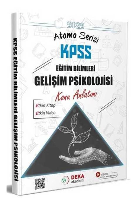 Deka 2022 KPSS Eğitim Bilimleri Gelişim Psikolojisi Atama Serisi Konu Anlatımı Deka Yayınları
