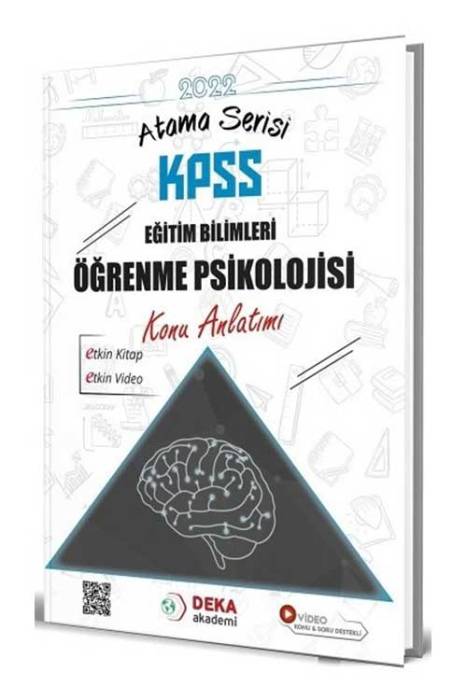Deka 2022 KPSS Eğitim Bilimleri Öğrenme Psikolojisi Atama Serisi Konu Anlatımı Deka Yayınları