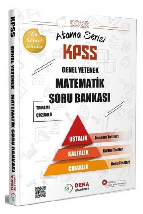 Deka 2022 KPSS Matematik Atama Serisi Soru Bankası Çözümlü Deka Yayınları