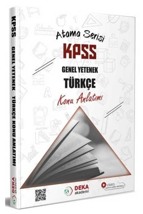 Deka 2022 KPSS Türkçe Atama Serisi Konu Anlatımı Deka Yayınları