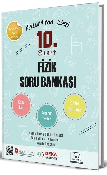 Deka Akademi 10. Sınıf Fizik Konu Özetli Soru Bankası Deka Akademi Yayınları