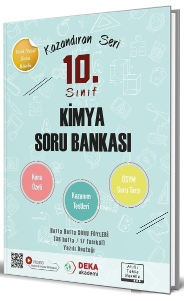 Deka Akademi 10. Sınıf Kimya Konu Özetli Soru Bankası Deka Akademi Yayınları