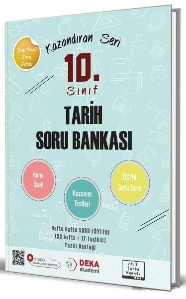 Deka Akademi 10. Sınıf Tarih Konu Özetli Soru Bankası Deka Akademi Yayınları