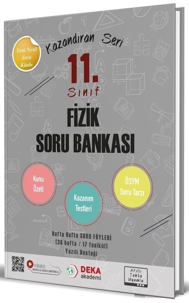 Deka Akademi 11. Sınıf Fizik Konu Özetli Soru Bankası Deka Akademi Yayınları