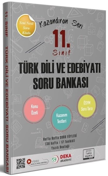 Deka Akademi 11. Sınıf Türk Dili ve Edebiyatı Konu Özetli Soru Bankası Deka Akademi Yayınları