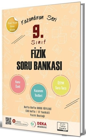 Deka Akademi 9. Sınıf Fizik Konu Özetli Soru Bankası Deka Akademi Yayınları