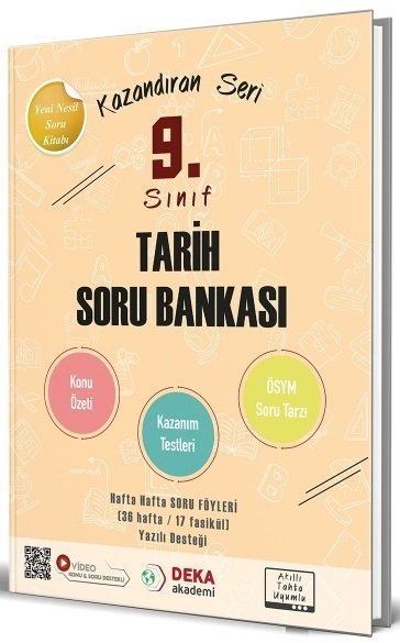 Deka Akademi 9. Sınıf Tarih Konu Özetli Soru Bankası Deka Akademi Yayınları