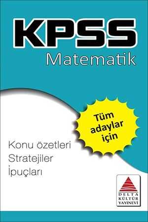 Delta Kültür KPSS Matematik Strateji Kartları Delta Kültür Yayınları