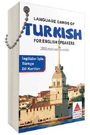 Delta Kültür İngilizler için Türkçe Dil Kartları Delta Kültür Yayınları