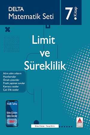 Delta Kültür Matematik Seti 7 Limit ve Süreklilik Delta Kültür Yayınları