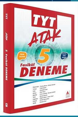 Delta Kültür TYT Atak 5 li Fasikül Deneme Delta Kültür Yayınları