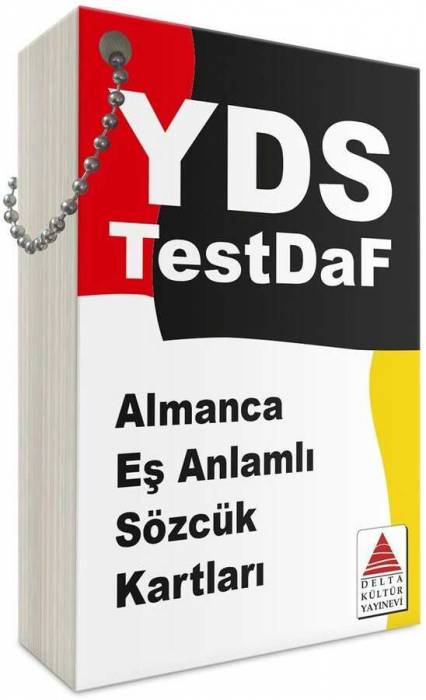 Delta Kültür YDS Almanca Eş Anlamlı Sözcük Kartları Delta Kültür Yayınları