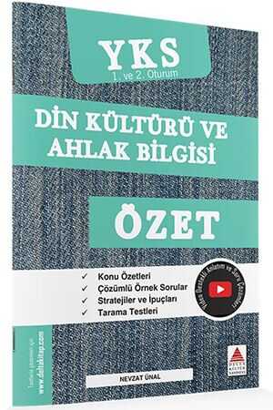 Delta Kültür TYT AYT Din Kültürü ve Ahlak Bilgisi Özet Delta Kültür Yayınları