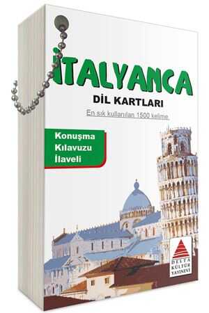 Delta Yayınları İtalya Dil Kartları - Konuşma Kılavuzu İlaveli