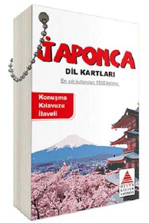 Delta Yayınları Japonca Dil Kartları - Konuşma Kılavuzu İlaveli