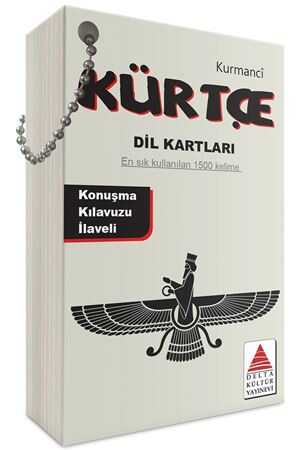 Delta Yayınları Kürtçe Dil Kartları - Konuşma Kılavuzu İlaveli