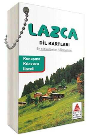 Delta Yayınları Lazca Dil Kartları - Konuşma Kılavuzu İlaveli