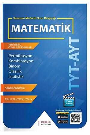 Derece TYT AYT Matematik Permütasyon Kombinasyon Binom Olasılık İstatistik Derece Yayınları