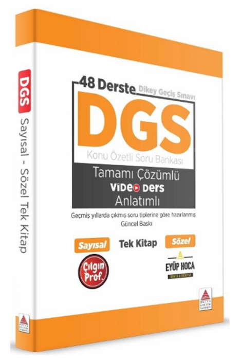 DGS 48 Derste Konu Özetli Soru Bankası Çözümlü Delta Kültür Yayınevi