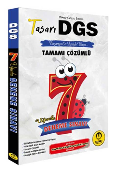 DGS 7 Uğurlu Çözümlü Deneme Tasarı Akademi Yayınları